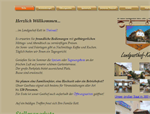 Tablet Screenshot of landgasthof-kett.de